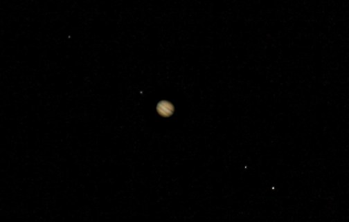 Jupiter and its satellites